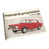 Manual Do Proprietário Ford Corcel 1971