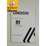 Manual Do Proprietário Renault Oroch 2022/2023/2024