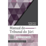Manual Do Tribunal Do Júri 3º Edição Capa Flexível - Revista Dos Tribunais