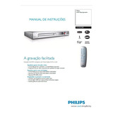 Manual Gravador De Dvd Philips Dvdr3380