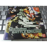Manual Gundam Battle Online Original - Sega Dreamcast 