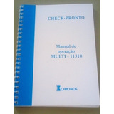 Manual Impressora De Cheque Chronos Check