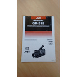 Manual Instruções Jvc Gr 315 Câmera
