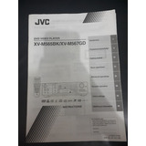 Manual Original Dvd Jvc Xv-m565bk/xv-m567gd