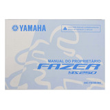 Manual Proprietário Fazer Ys 250 Yamaha