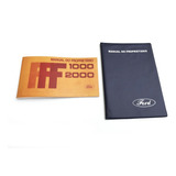 Manual Proprietário Ford F1000 F2000 +