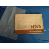 Manual Proprietário Jipe Lada Niva Original -