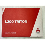 Manual Proprietário Mitsubishi L200 Triton 2013 A 2017