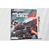 Manual Splinter Cell 3d - Nintendo