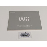 Manual Video Game Nintendo Wii - Original