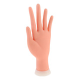 Mão Falsa Flexível Manicure Prática Palma Falsa Dedo
