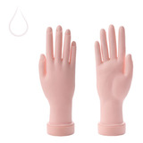 Mão Flexível Silicone Treino Alongamento Unhas