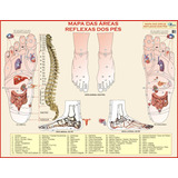 Mapa Da Reflexologia Dos Pés - Massoterapia E Fisioterapia