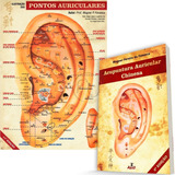 Mapa E Livro Acupuntura Auricular Chinesa - Auriculoterapia
