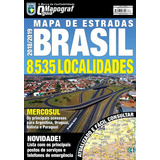 Mapa Mapograf De Estradas Brasil