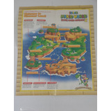 Mapa Original Super Mario World Mario Advance 2 Nintendo Gba