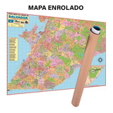 Mapa Parcial Cidade De Salvador -