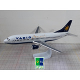 Maquete Avião Artesanal 1/103 Varig Brasil Boeing 737-300
