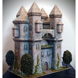 Maquete Castelo Medieval Papel Diorama