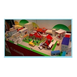 Maquete Cidade Completa De Papel Escolar Diorama