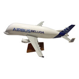 Maquete De Aviao Airbus Beluga 40 Cm