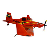 Maquete De Avião Ipanema Da Embraer 23 Cm