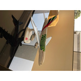 Maquete Miniatura Airbus A380 Emirates Dubai 2020 1:200