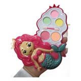 Maquiagem Infantil Paleta De Sombras Kit Rosa Picole Sereia