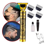 Maquina Acabamento Recarregável Detalhe Cabelo Barba Sem Fio