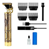 Maquina Aparador De Pelo Vintage Profissional T9 Buda Bivolt