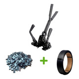 Maquina Arquear + Rolo De Fita Pp + Grampo Selo 10, 13, 16