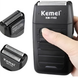 Maquina Barbeador Kemei Shaver Km 1102 Bivolt Original Top