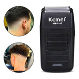 Máquina Barbeador Shaver Kemei Para Finalização Acabamento