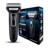 Máquina Barbear Shave Kemei 3 Em 1 Nariz Barba Corpo Km-6558