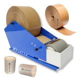 Maquina Canoa De Fita Gomada Aplicador + Rolo De Fita Oferta