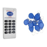 Maquina Clonadora Copiador Rfid + 10 Tags Mifare Regraváveis