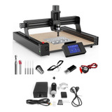 Máquina Cnc Router Metal Alumínio Acrílico 46cm + Motor 500w