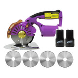 Máquina Corte Cortar Tecido Direct Drive Sem Fio + 4 Discos