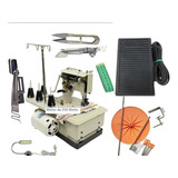Maquina Costura Galoneira 3 Agulhas+mesa+kit 16 Acessórios