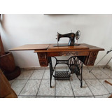 Máquina Costura Singer Pedal Antiga Funcionando Anos 30 