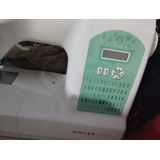 Máquina Costura Singer Starlet 6660 Cor Branco/verde