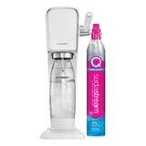 Máquina De Água Com Gás Sodastream Art Com Garrafa De Co2 E