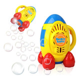 Maquina De Bolha De Sabão Infantil Portátil Brinquedo Pilha 