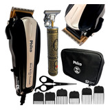 Maquina De Cortar Cabelo 14w E Aparador De Pelos Bivolt