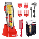 Maquina De Cortar Cabelo Profissional Wmark Ng 108 Pro
