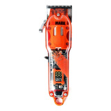 Máquina De Cortar Cabelo Wmark Ng 408 Laranja Bivolt 110v/220v