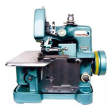 Máquina De Costura 127v Semi Industrial Overlock Portátil Cor Verde