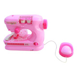 Máquina De Costura Infantil Mini Ateliê Importway Rosa Claro Cor Rosa-claro