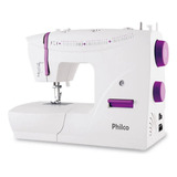 Máquina De Costura Philco Pmc33b 33 Pontos Com Luz Led
