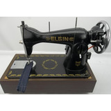 Máquina De Costura Reta Elgin B3 Portátil Preta 110v - Usada